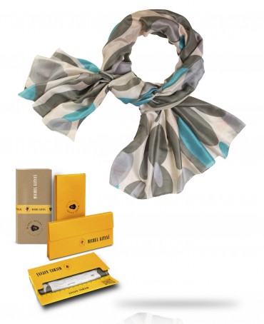 Палантин Женский SN40-FORMES/PECHE